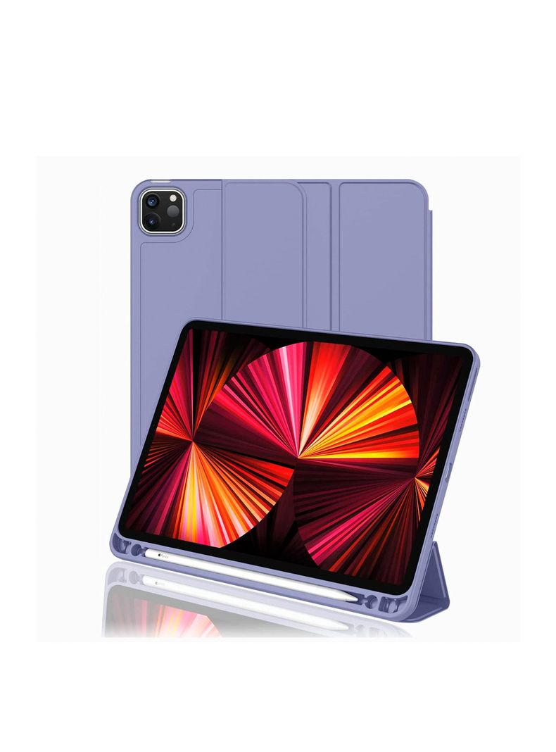 Funda SmartCover Para iPad 11 / iPad 11 Pro Con Ranura Azul-2