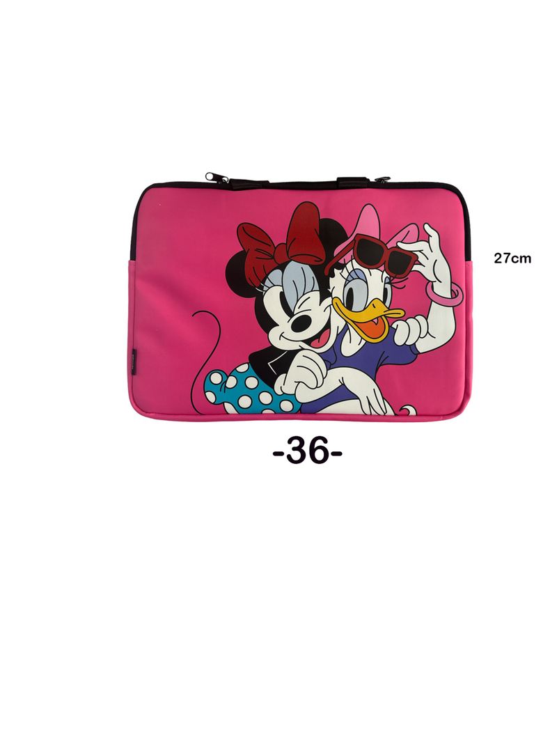 Bolso Funda Para Notebook 15 Pulgadas Minnie Sonrisa-3