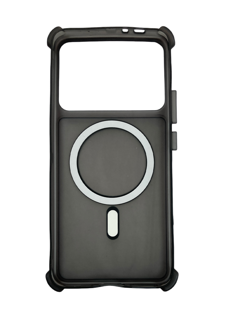 Carcasa Antigolpe 360 Para Xiaomi Poco X6 Pro Magsafe Rosado-3