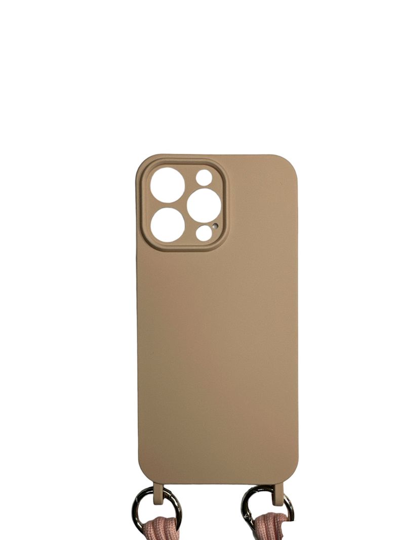 Carcasa Para iPhone 14 Pro Max Colgantes Rosado-1