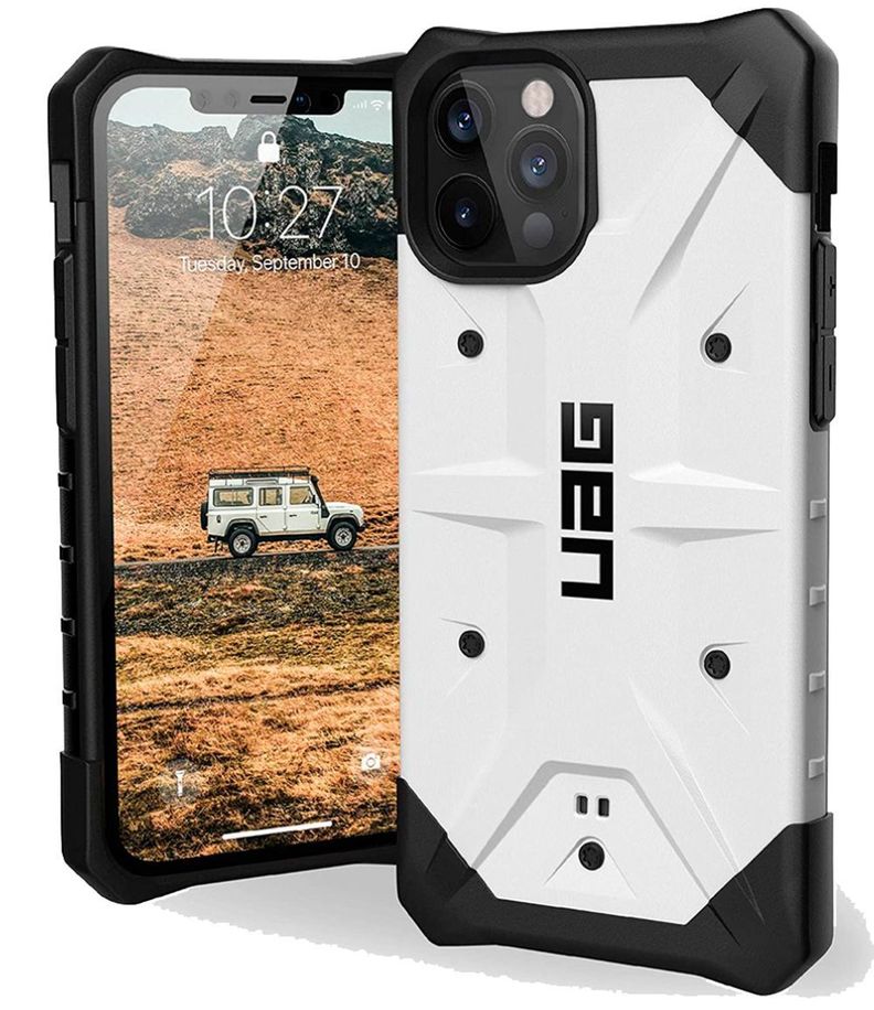 Carcasa Antigolpes Tipo AUG Para iPhone 14 13 Blanco-0