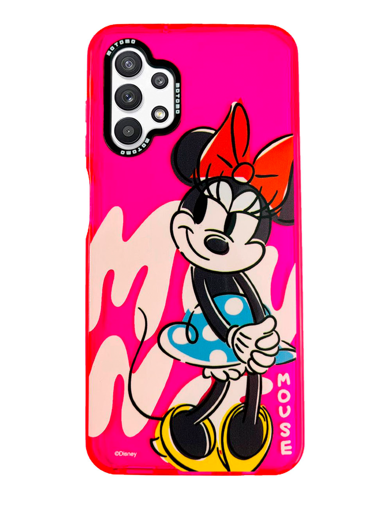 Carcasa Para Samsung A33 5G Diseño Disney Minnie Fucsia-0