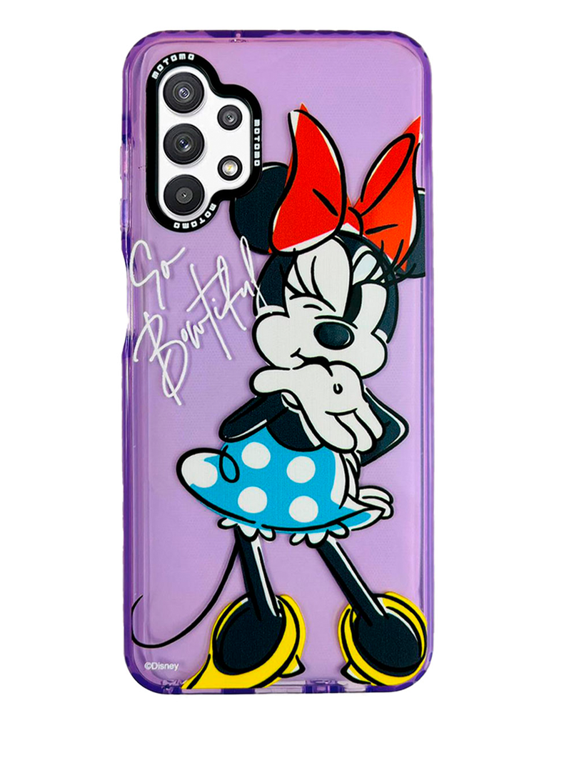 Carcasa Para Samsung A33 5G Diseño Disney Minnie Lila-0