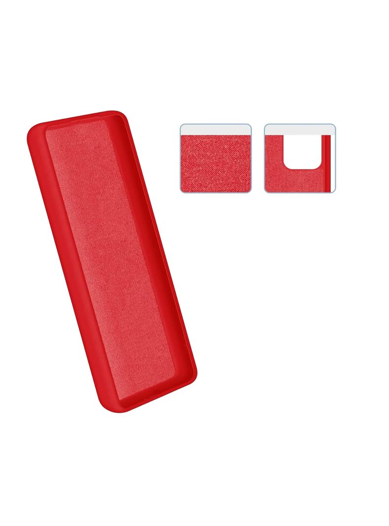 Carcasa Para Honor 90 Lite Goma Rojo-3
