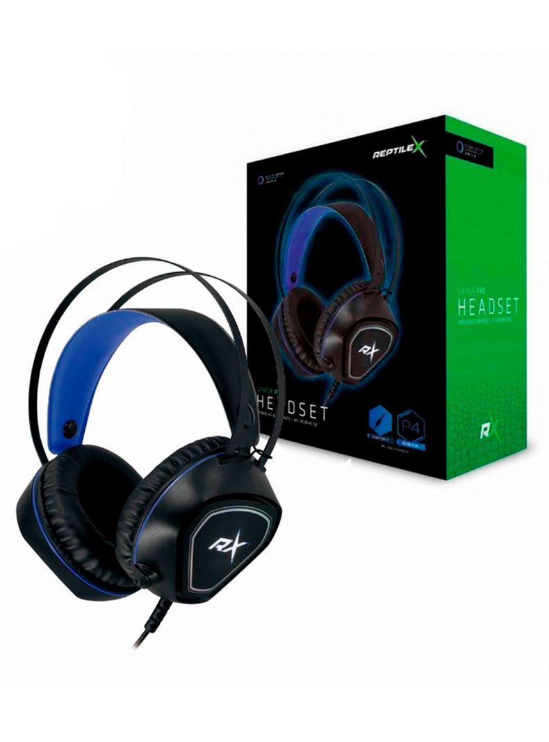 Audifonos Gamer Azul Plus Ps4 Xbox Para nintendo Switch-1