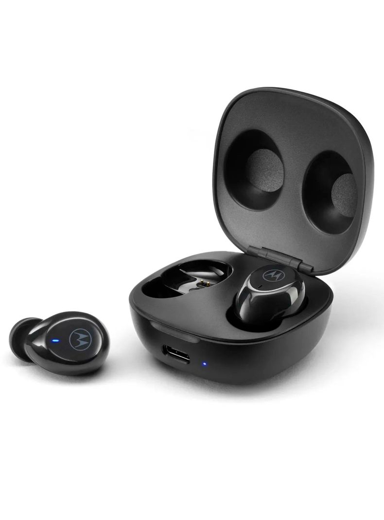 Audifonos Inalambrico Bluetooth Motorola Moto Buds 105 Negro-0