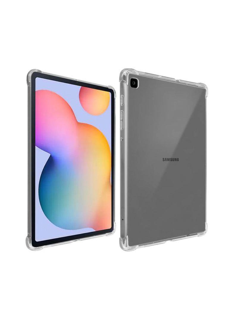 Carcasa Transparente Para Tab Samsung S6 Lite Lamina Vidrio-3