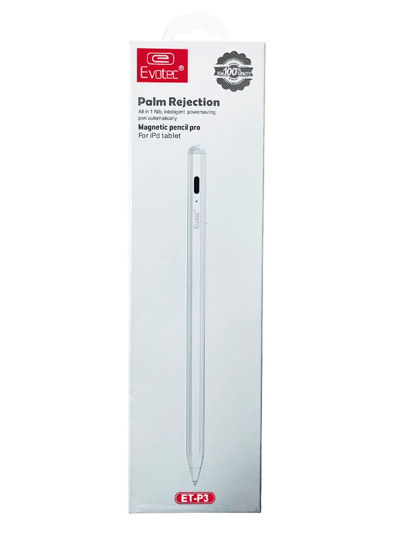 Lapiz Pencil Para iPad Carga Inalámbrica Rechazo De Palma-3
