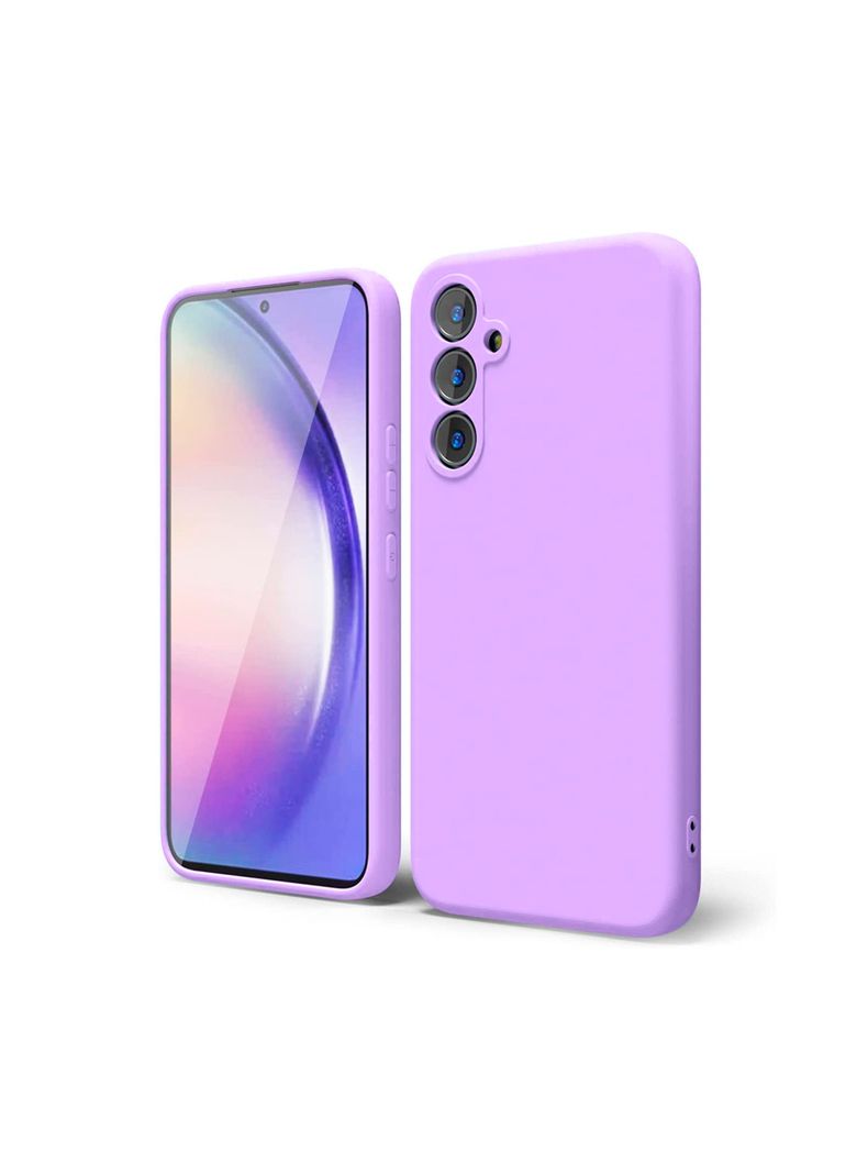 Carcasa Para Samsung A55 Goma Lila-0
