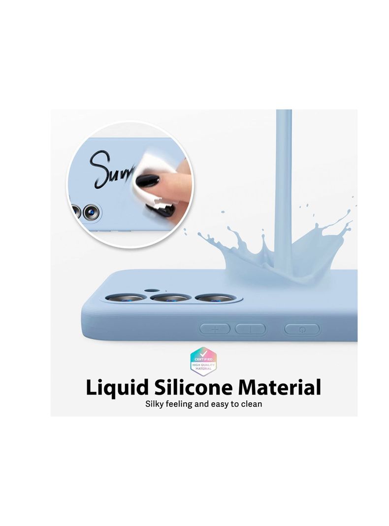 Carcasa Para Samsung A55 Goma Lila-3