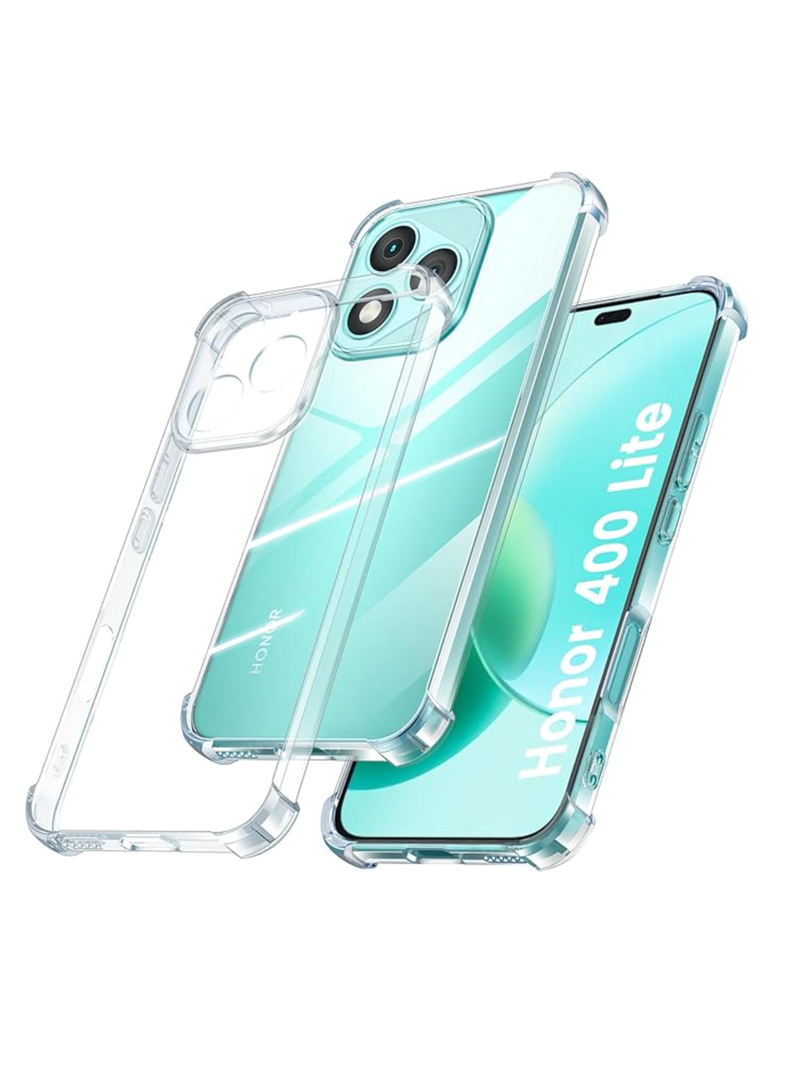 Carcasa Transparente Reforzada Para Honor 400 Lite Blanco