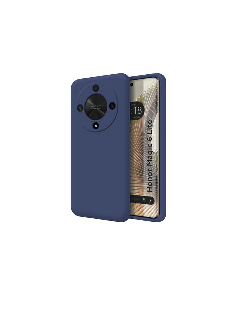 Carcasa Para Honor Magic 6 lite Azul Oscuro-1