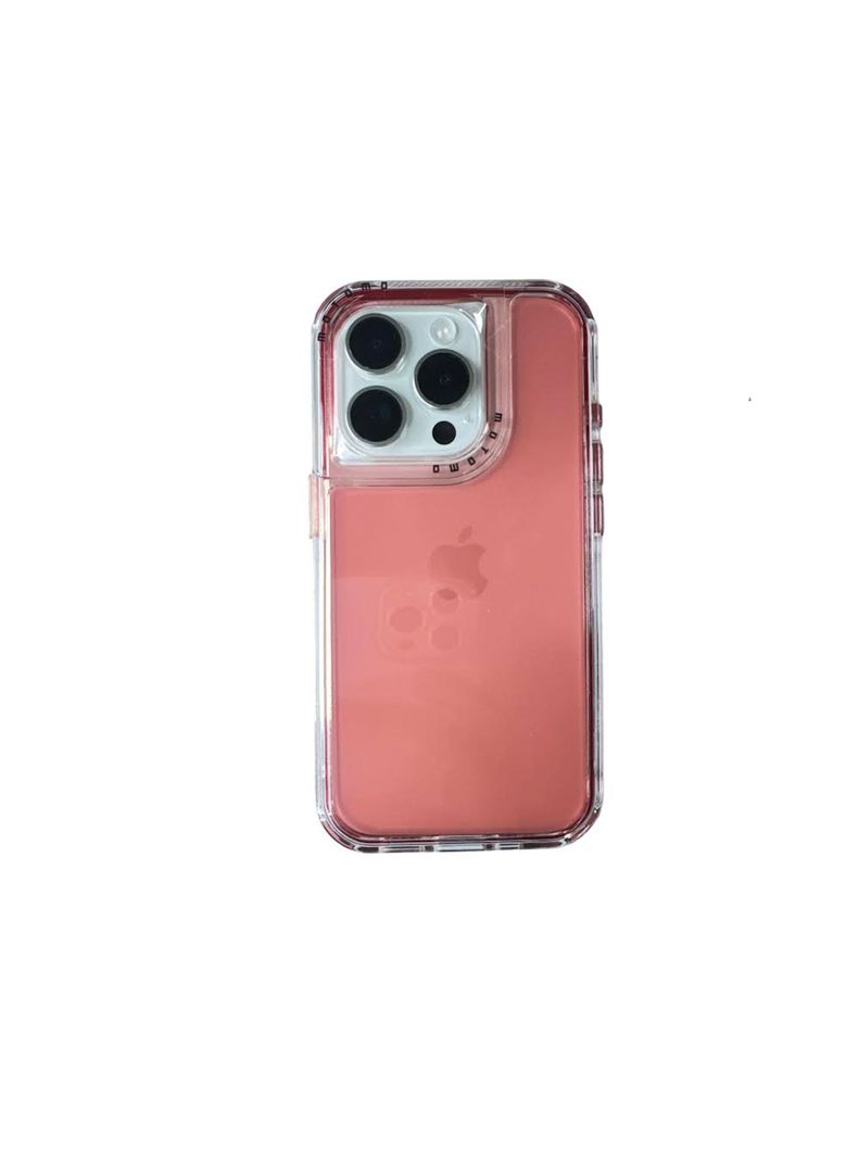 Carcasa Antigolpes Space Para iPhone 15 Pro max Rojo-0