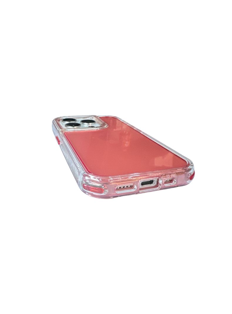 Carcasa Antigolpes Space Para iPhone 15 Pro max Rojo-1