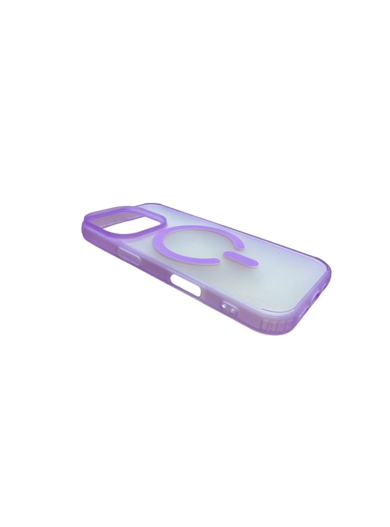 Carcasa Para iPhone 16 Pro Max Matte Magsafe Lila-1