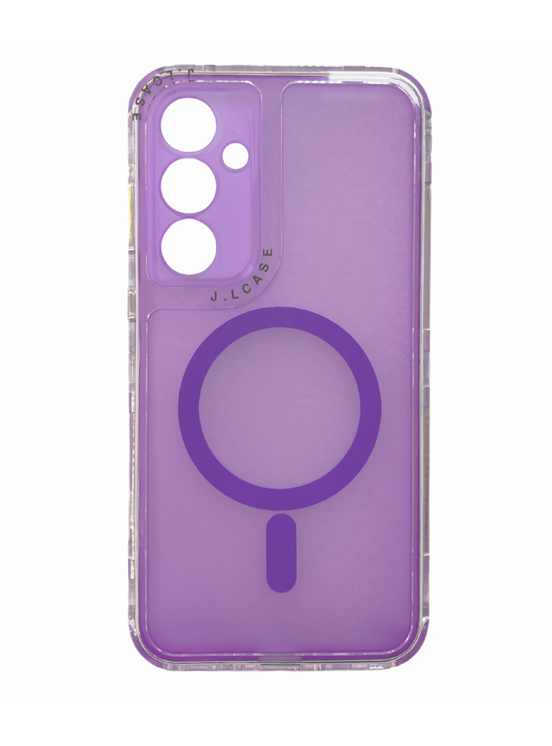Carcasa Antigolpe 360 Samsung A35 Magsafe Lila-0