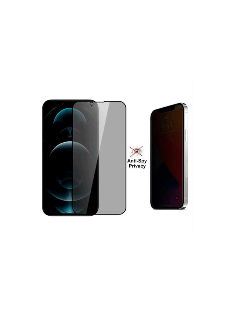 Lamina  de Vidrio  Antiespia Para iPhone 16 Pro-2