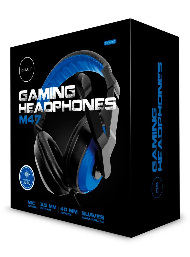 Audifonos Gamer Con Microfono Para PC Y Consola M7BL-3