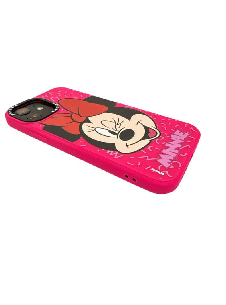 Carcasa Para Samsung S23 Ultra Minnie Disney Fucsia Sof-2