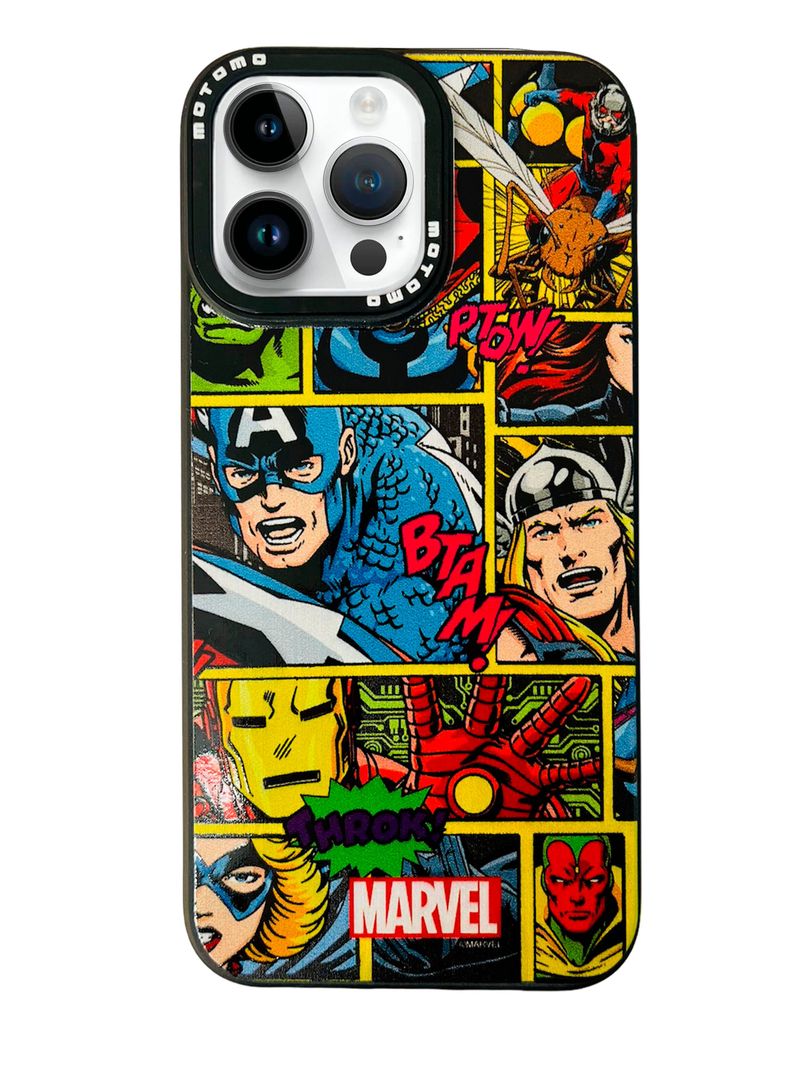 Carcasa Para iPhone 14 Pro Max Marvel Los Vengadores-0