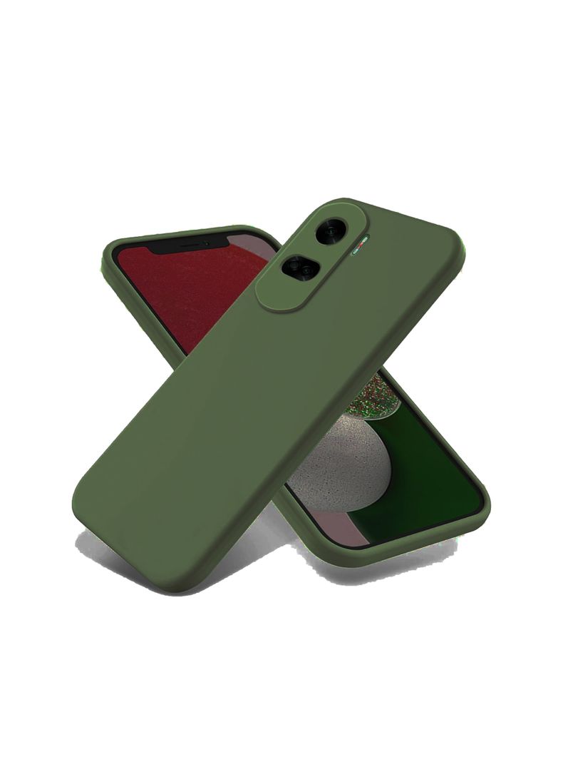 Carcasa Para Honor 90 Goma Verde-0