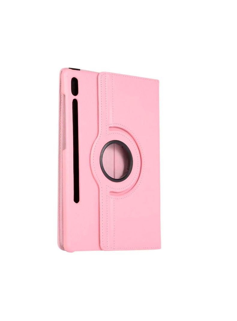 Funda Giratoria Para Samsung S9 Fe + Plus 12.4 Rosado-0