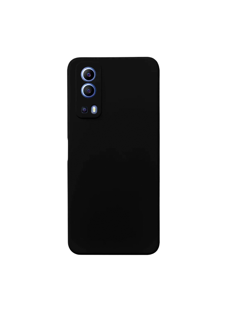 Carcasa Funda Para Vivo Y53S Goma Negro-0