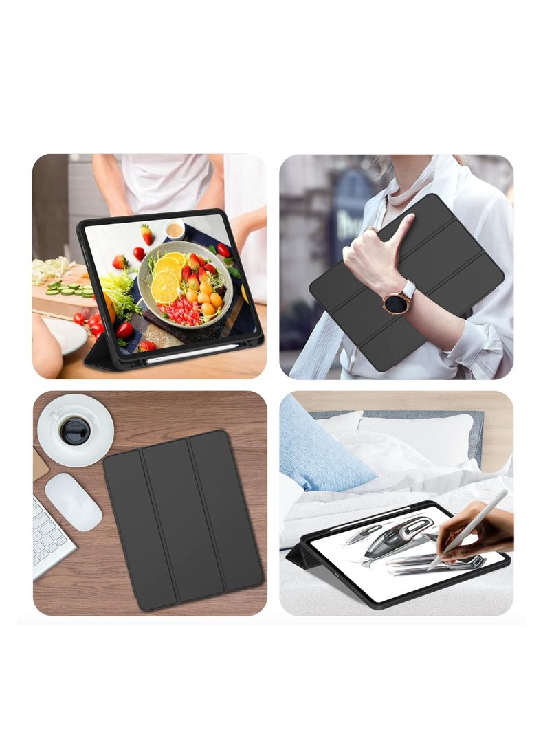 Carcasa Funda Smart Cover Para iPad 12.9 Negro-3