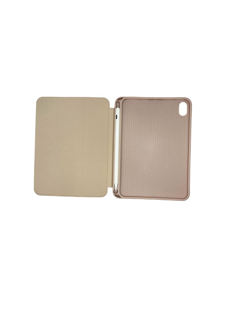 Funda SmartCover Para iPad Mini 6 Ranura de Lápiz Gold Rose-0