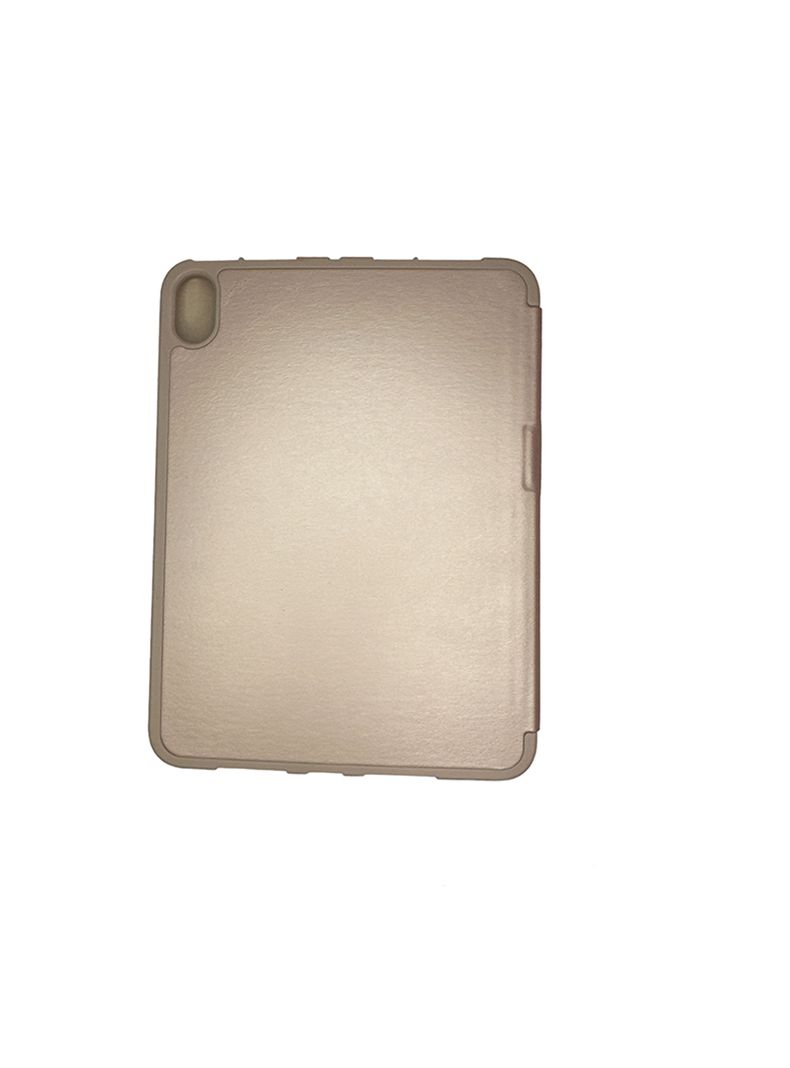 Funda SmartCover Para iPad Mini 6 Ranura de Lápiz Gold Rose-1