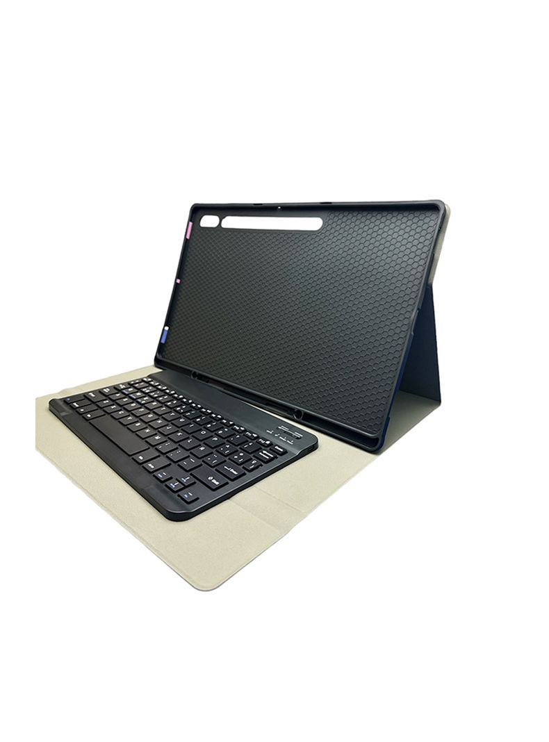 Funda Con Teclado Con Ñ Para Samsung Galaxy Tab S8 Ultra Bk-1