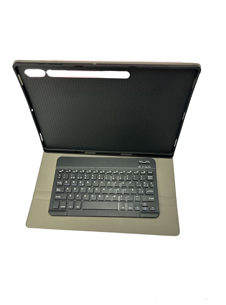 Funda Con Teclado Con Ñ Para Samsung Galaxy Tab S8 Ultra Bk-2