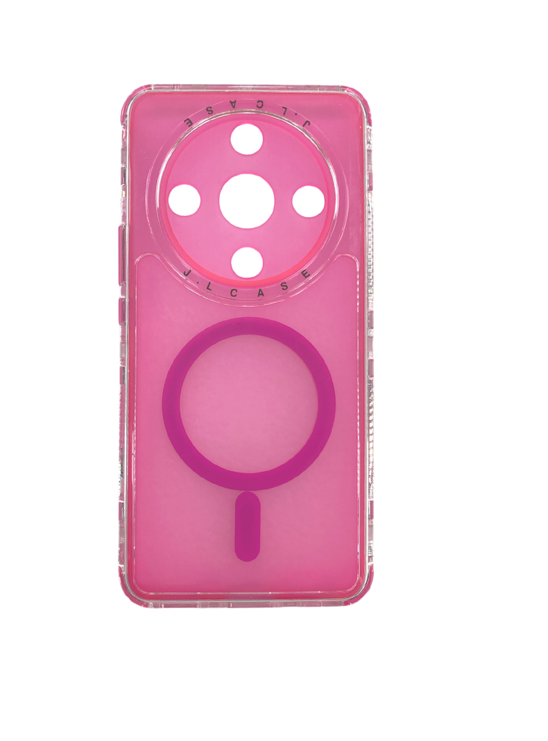 Carcasa Antigolpe 360 Para Honor Magic 6 Lite Magsafe Fucsia-0