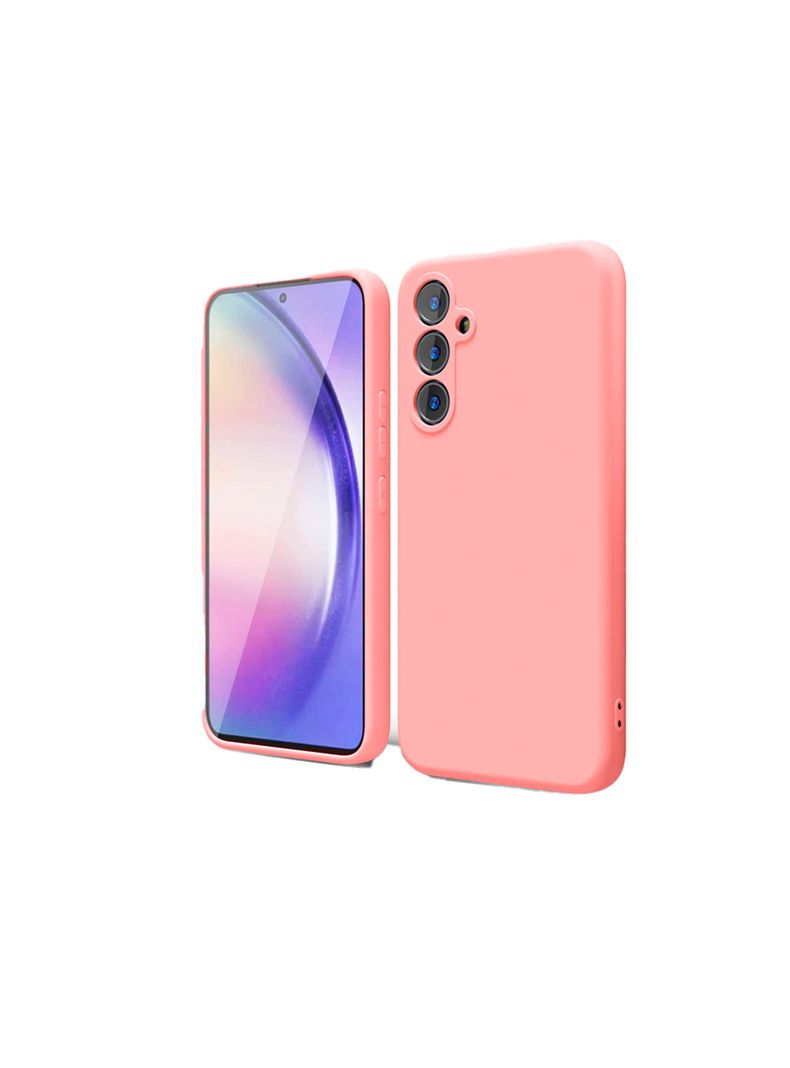 Carcasa Para Samsung S24 Goma Rosado-0