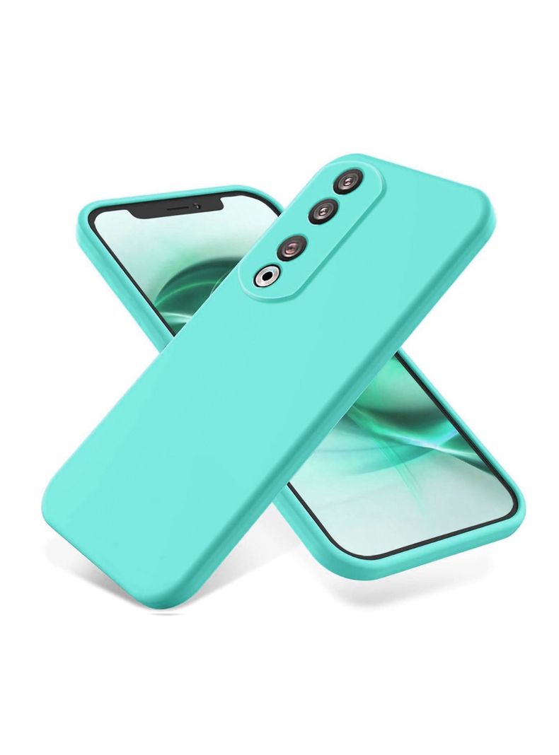Carcasa Para Honor 90 Goma Turquesa-0
