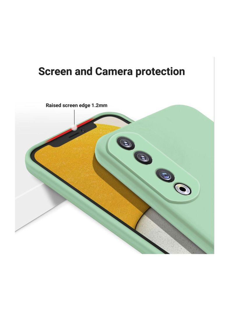 Carcasa Para Honor 90 Goma Turquesa-1