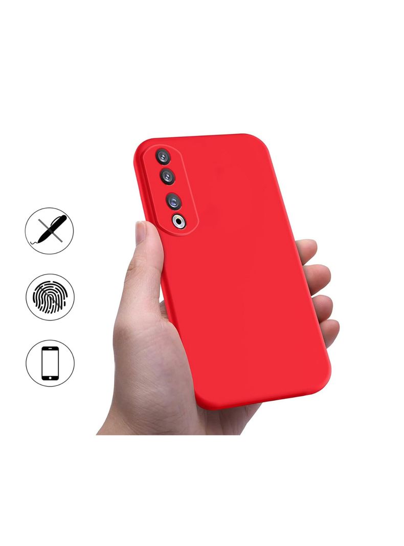Carcasa Para Honor 90 Goma Turquesa-2