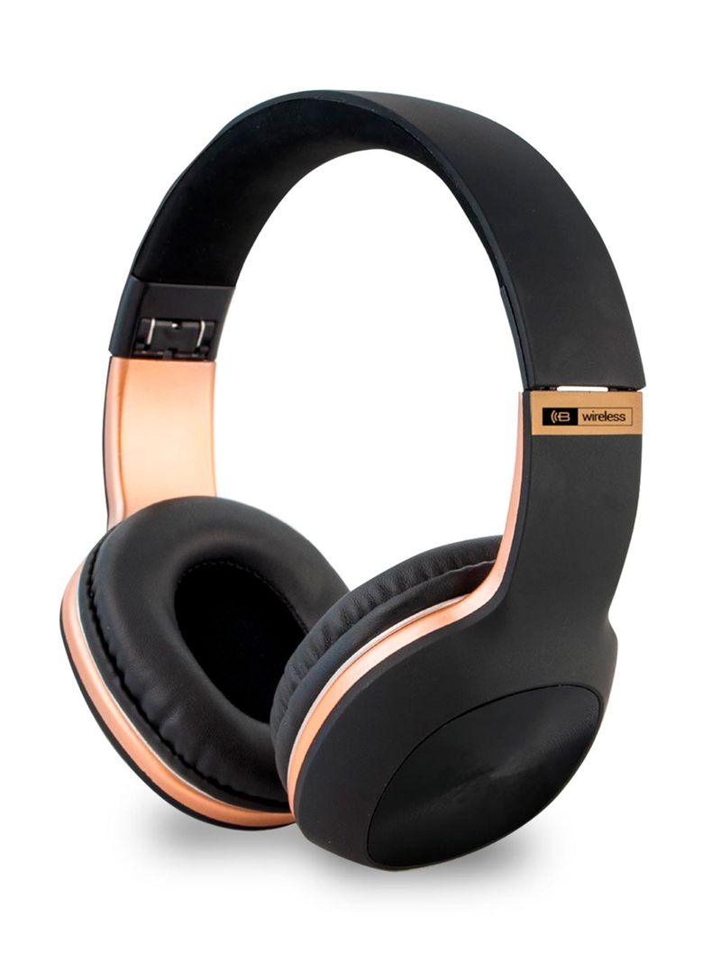 Audifono Inalambrico Bluetooth Y Cable Auxiliar Sound Gold-0