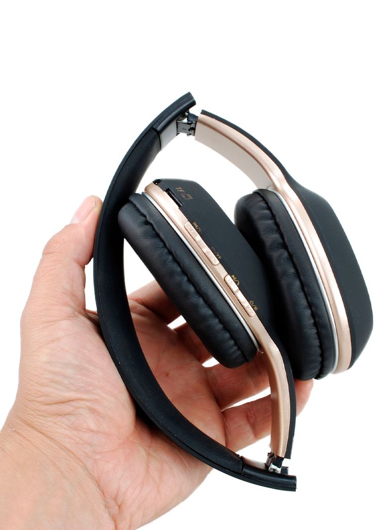 Audifono Inalambrico Bluetooth Y Cable Auxiliar Sound Gold-2