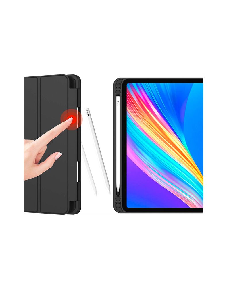 Fundas Smart Cover Para iPad Air 13 Pulgadas M2 2024 Verde-3