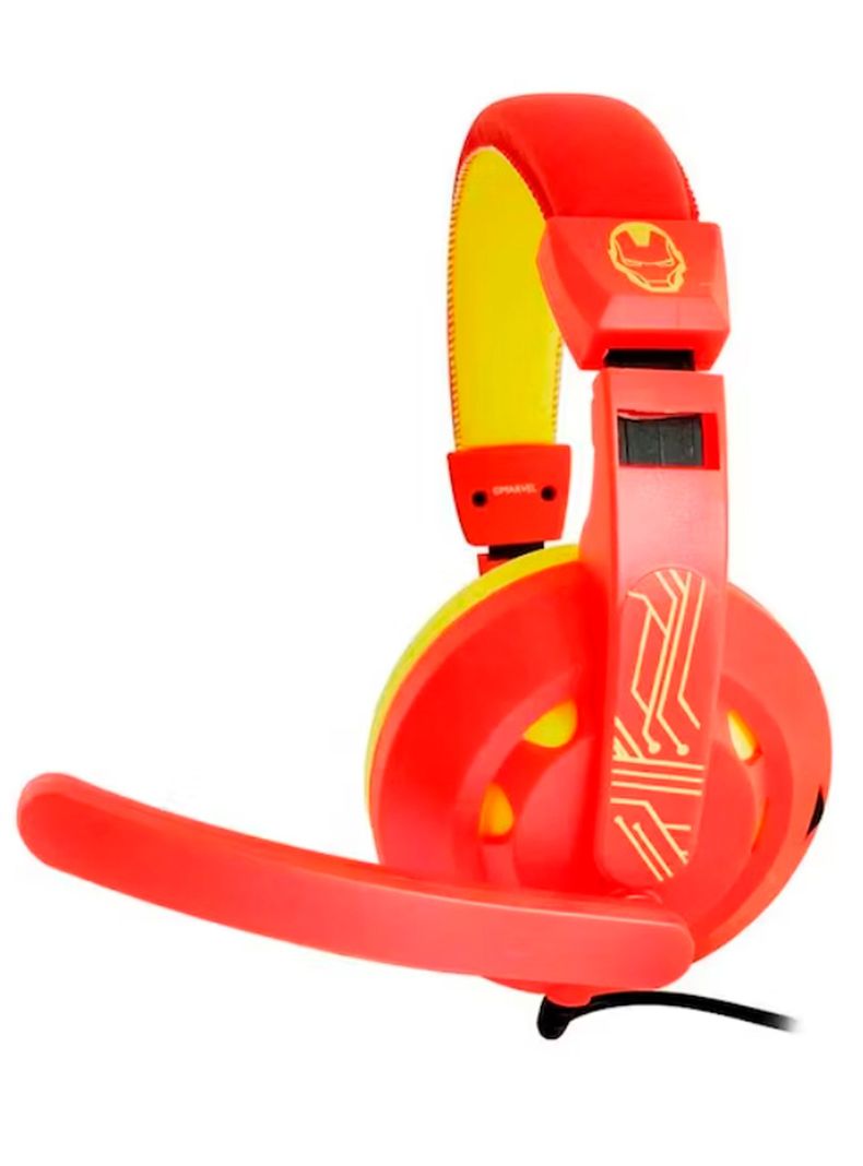Kit Gamer Marvel Iron Man 3 En 1 Teclado Audifonos Mouse-1