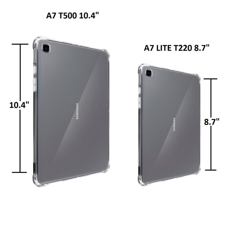 Funda Para Tablet Samsung A7 Lite T220 / T225 Transparente-3