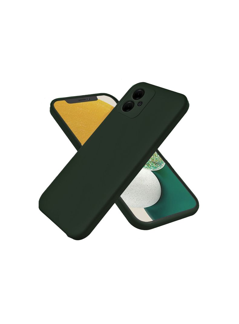 Carcasa Para Motorola G54 Goma Verde-0