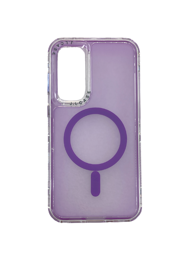 Carcasa Antigolpe 360 Para Samsung S23 Fe Magsafe Lila-0