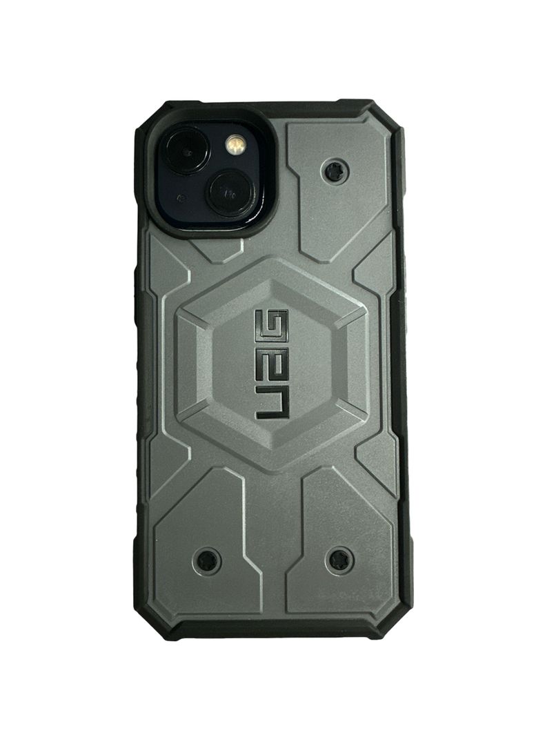 Carcasa Antigolpes Compatible Con iPhone 15 Pro Gris