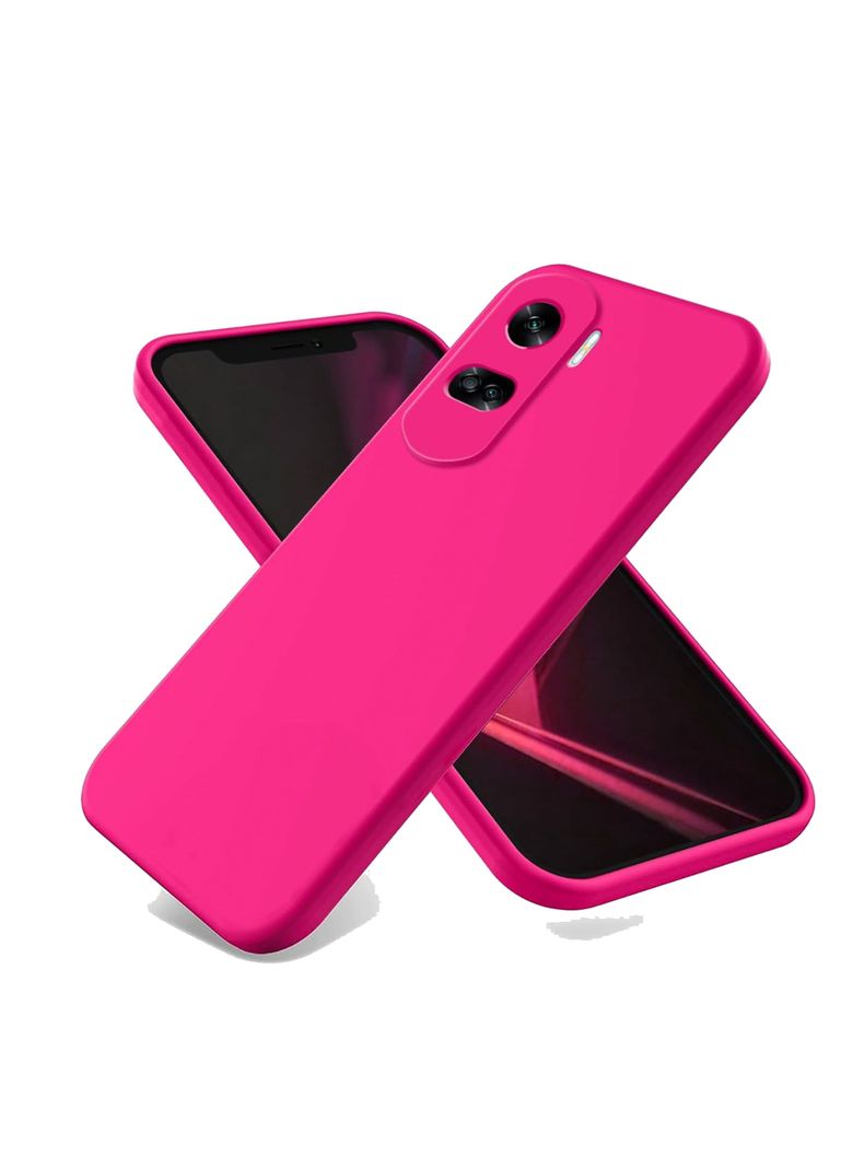 Carcasa Para Honor 90 Lite Goma Fucsia-0