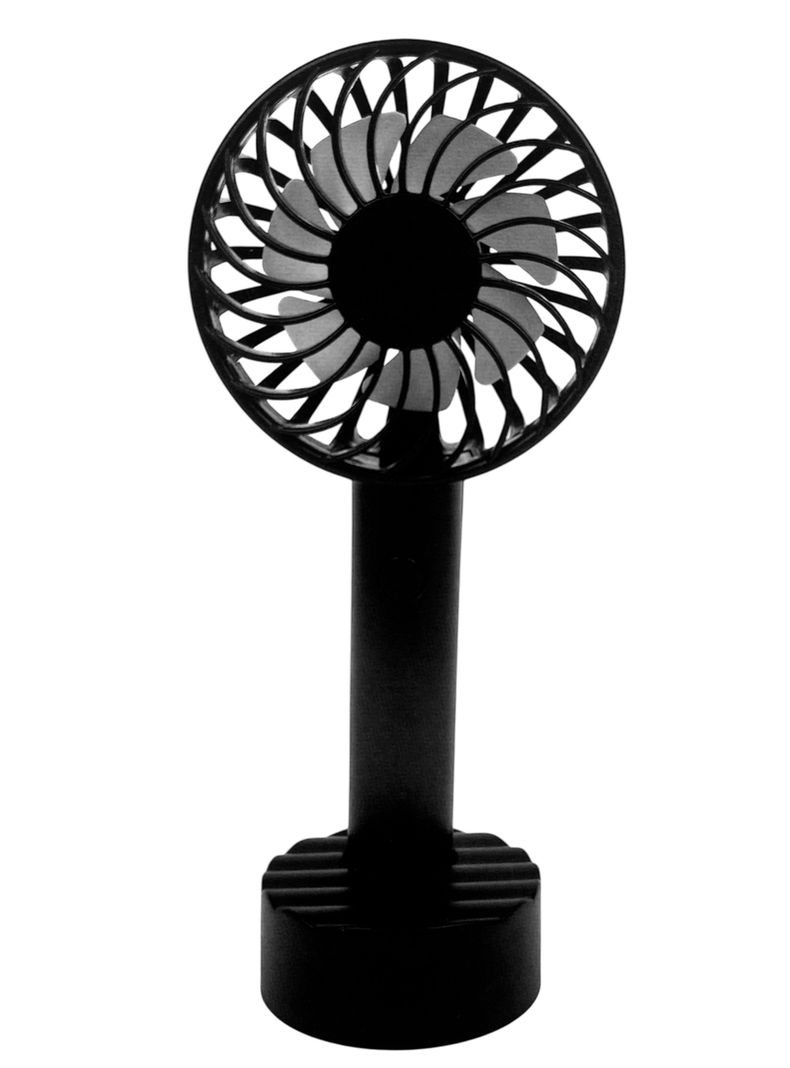 Mini Ventilador Portatil Recargable Tecnolab TL671 Negro-0