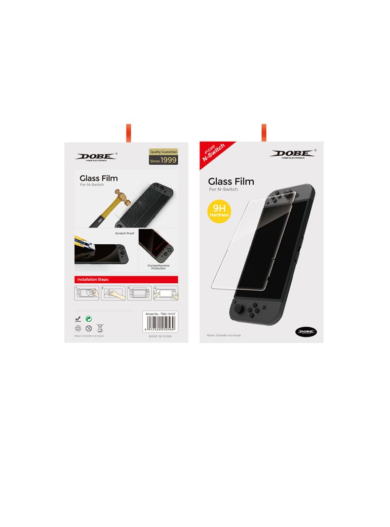 Lamina Mica Protectora De Vidrio Para Nintendo Switch-4
