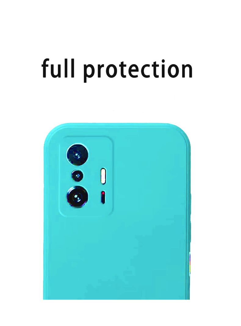 Carcasa Para Xiaomi Mi 11T Pro Goma Rojo-3
