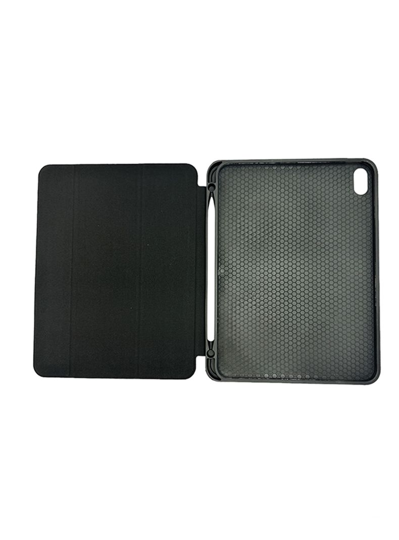 Funda Smart Cover Para iPad 10.9 10 2022 Con Ranura Negro-1
